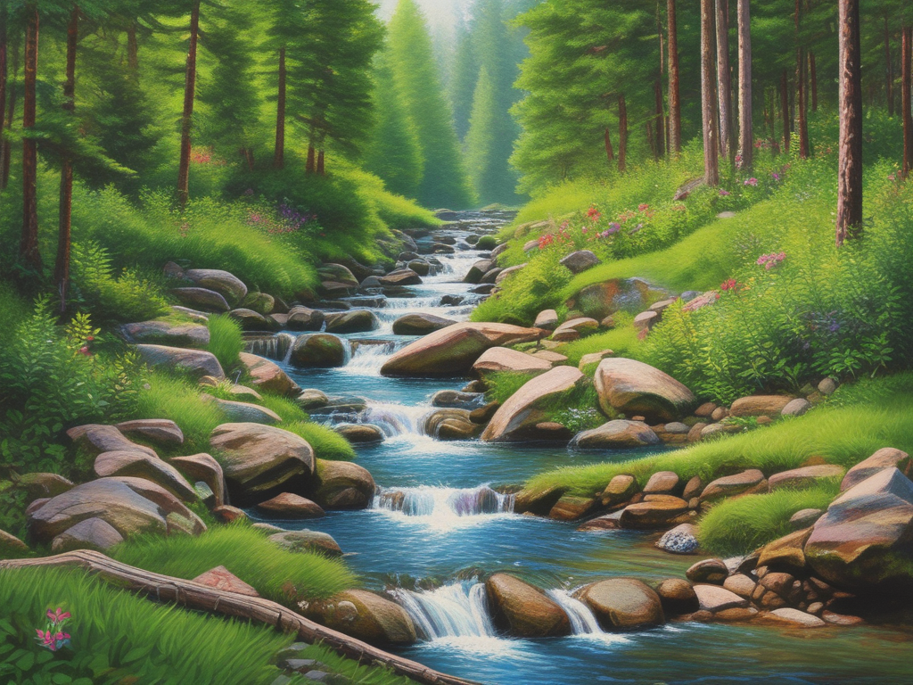 Stream For Kids “Give Said the Little Stream” Singing Time Ideas – Primary With Emily